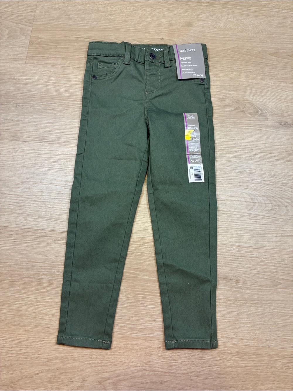 NEW Falls Creek Olive Green Kids Jeggings